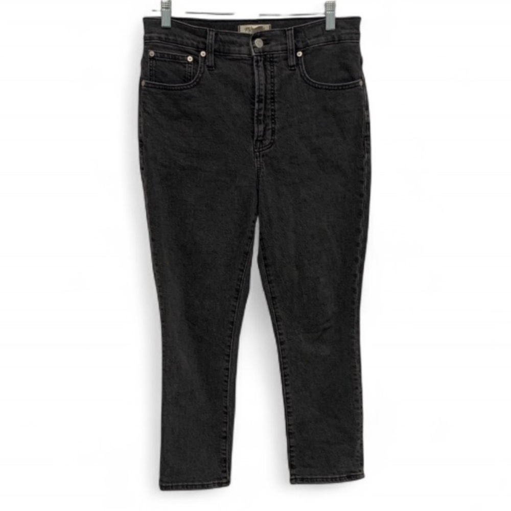 Madewell Straight-Leg Jeans in Black